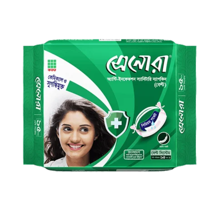 Senora Sanitary Napkin Belt 15's Pack